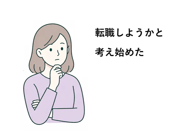 転職しようかと考え始めた