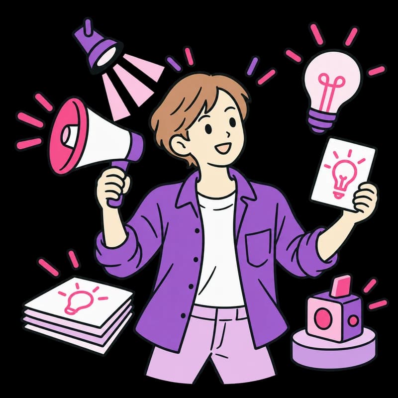 プロデューサータイプのイラスト
