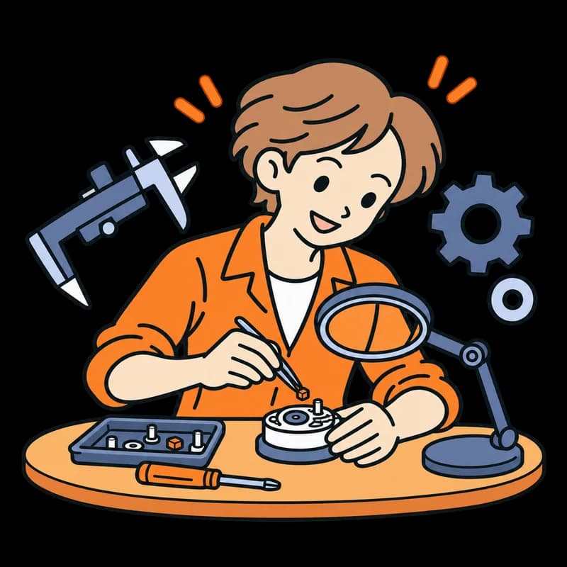 精密マイスタータイプのイラスト